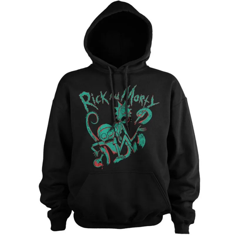 Rick And Morty Hoodie Duotone