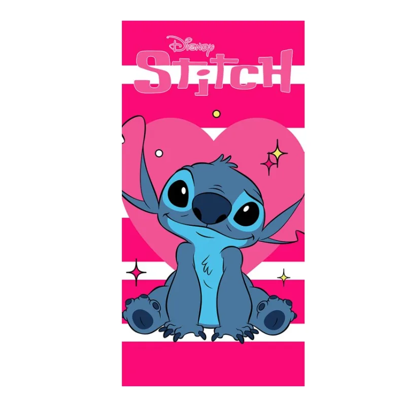 Detská osuška Lilo a Stitch Láska Hory Prenáša 70x140 cm