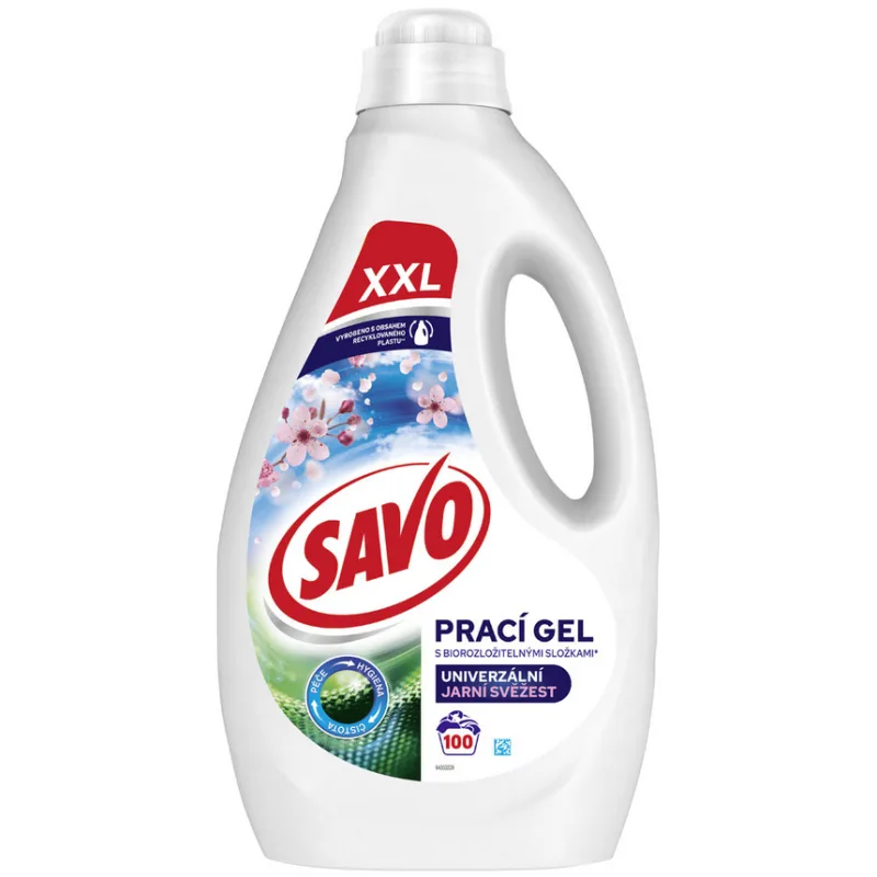 Savo prací gél Jarná Sviežosť 5L 100PD