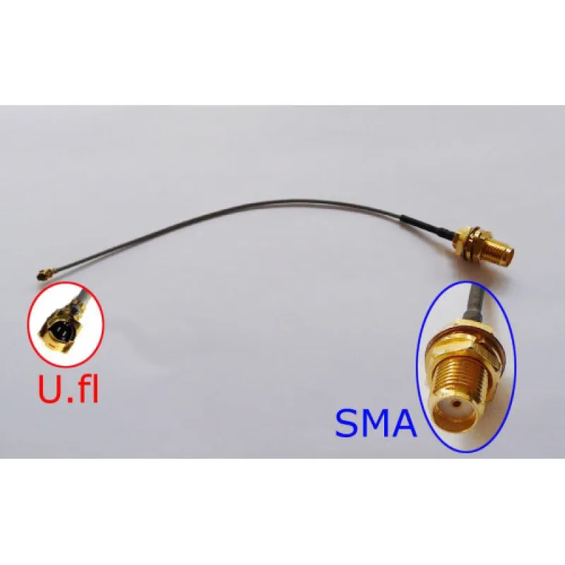 pigtail mini PCI U.FL to SMA female