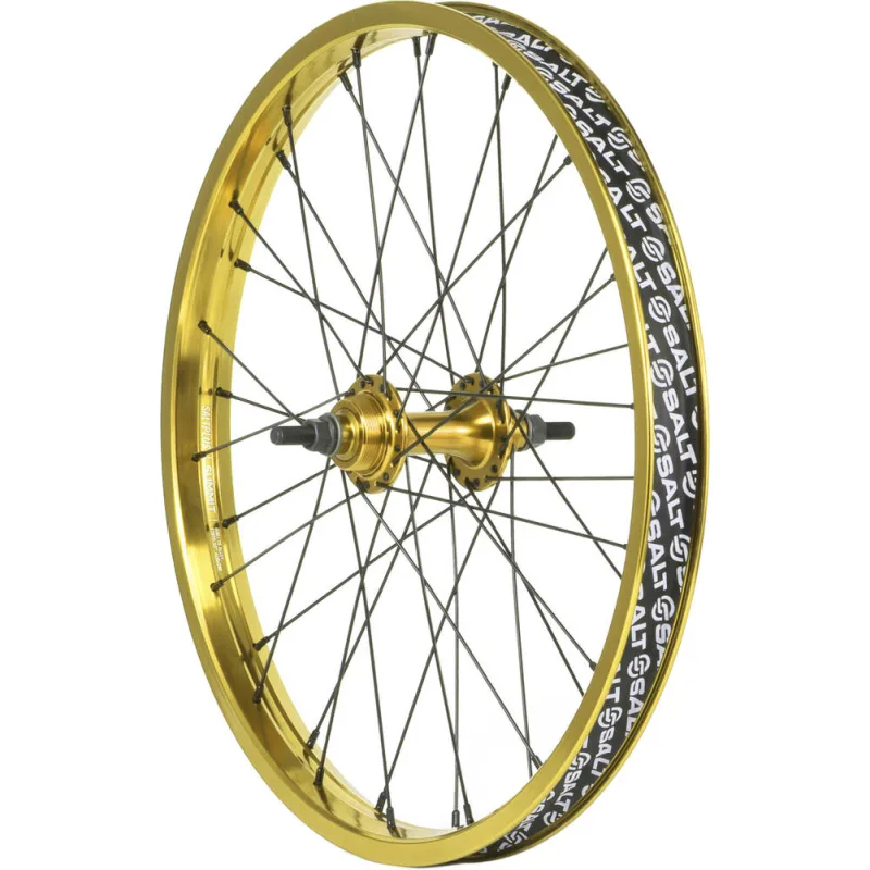 Salt Everest Flip-Flop 20" BMX Zadné Koliesko (Zlatá)
