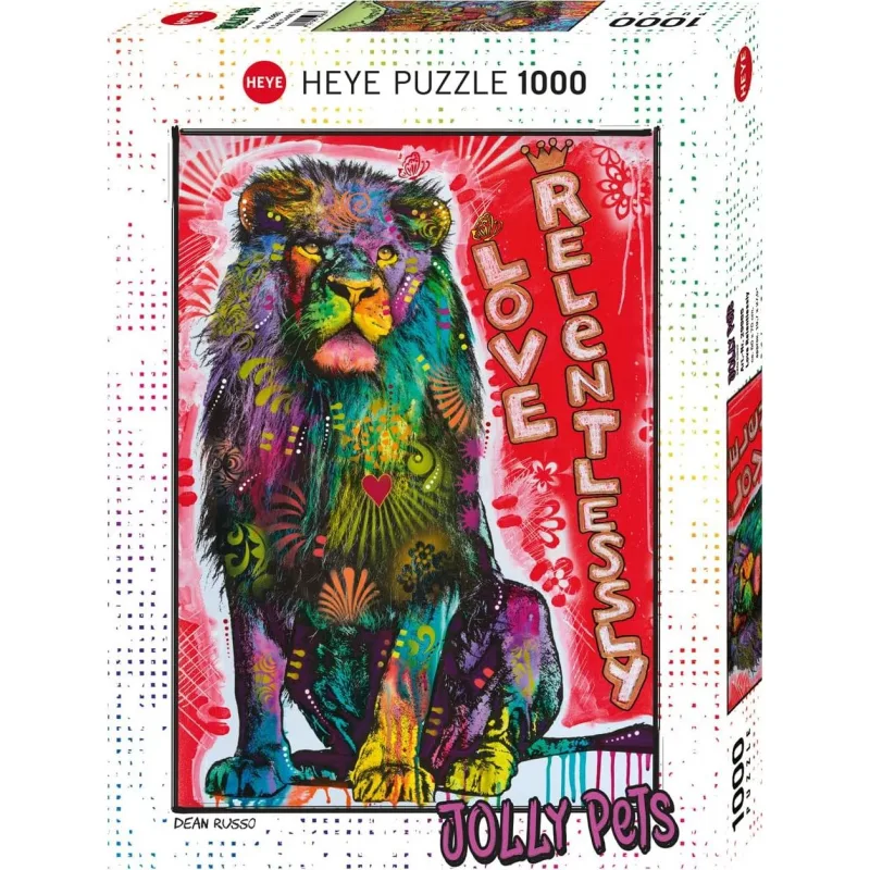 Puzzle Heye 1000 dielikov Jolly Pets: Vytrvalá láska
