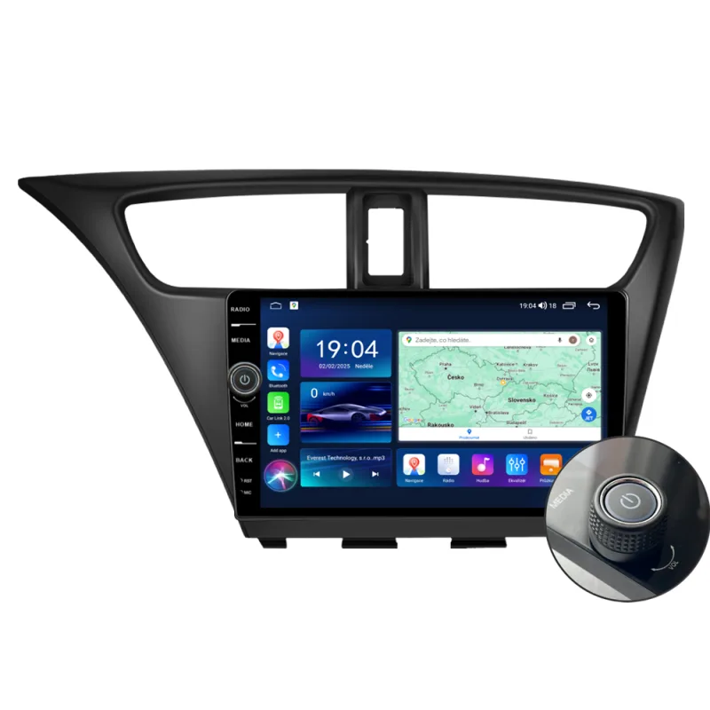 Everest 2DIN autorádio EVE224 Android, Honda Civic 9G EVE-UN06M/A7191