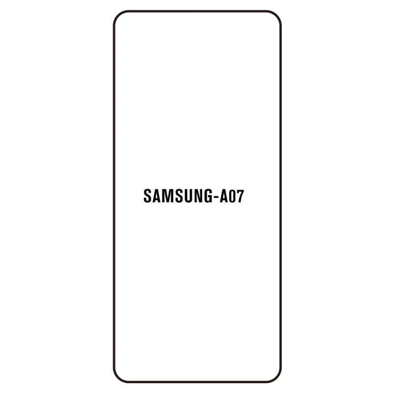 Sunshine Samsung A07 5G Predná Hydrogél ochranná fólia Strih: Predná 1, Typ fólie: Matná