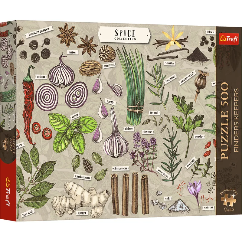 Puzzle Trefl 500 dielikov Finders Keepers: Korenie