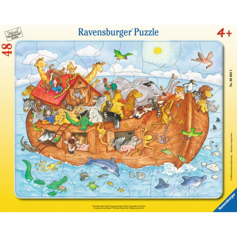 Ravensburger Puzzle Veľká Noemova archa 48 dielikov