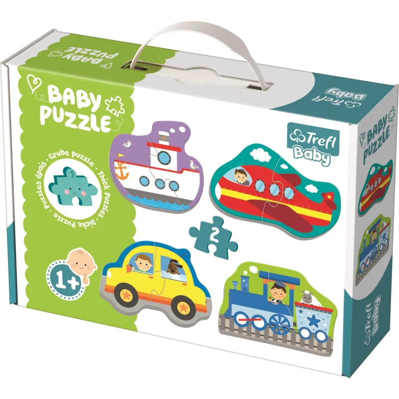 Trefl Baby puzzle Doprava 4x2 dieliky