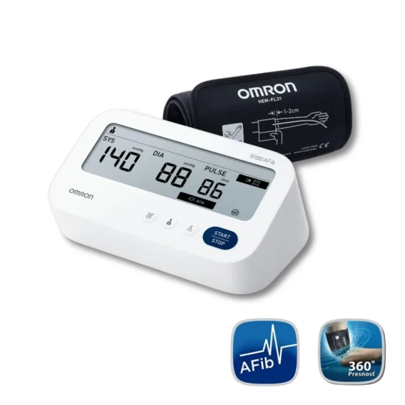 Omron M3 Comfort AFib Automatický tlakomer + adaptér