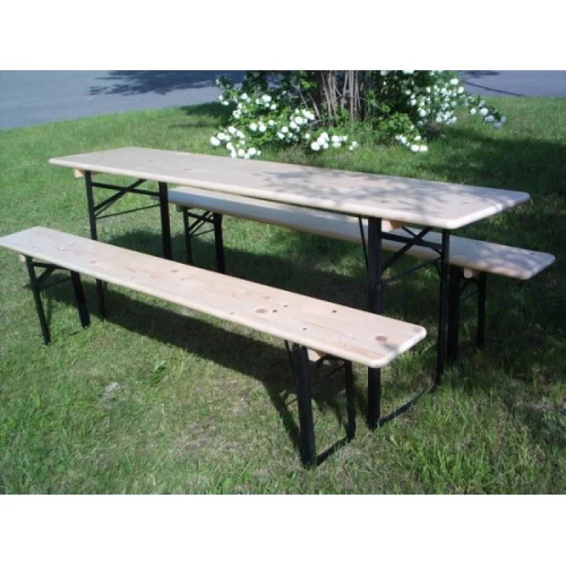 Pivni set - mobilné párty posedenie skladacie 180 cm, K VYPOŽIČANIE