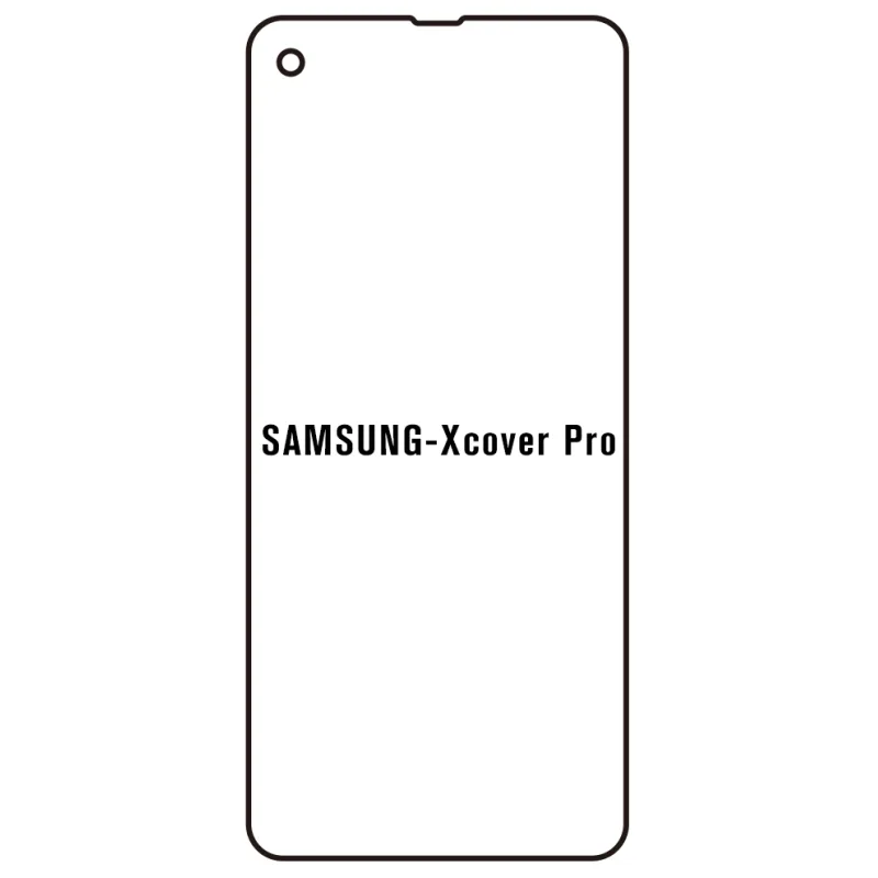 Sunshine Samsung Xcover Pro Predná Hydrogél ochranná fólia Strih: Predná 2, Typ fólie: Proti modrému svetlu