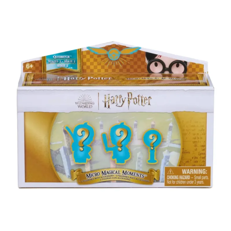 Harry Potter Wizarding World 2-Pack Figurines with accessory Micro Magical Moments Blind box - OS