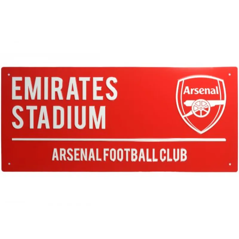Arsenal kovová značka