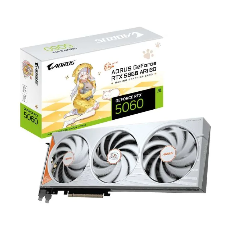 GIGABYTE AORUS RTX 5060 ARI 8G (GV-N5060AORUS ARI-8GD)