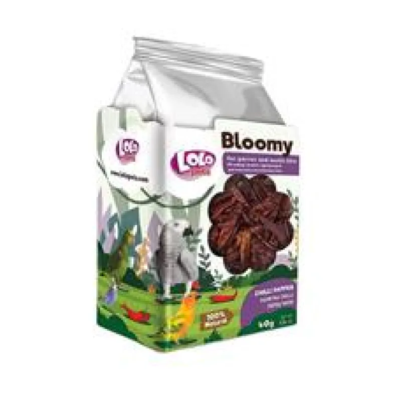 BLOOMY chilli papričky pro papoušky a exoty 40g