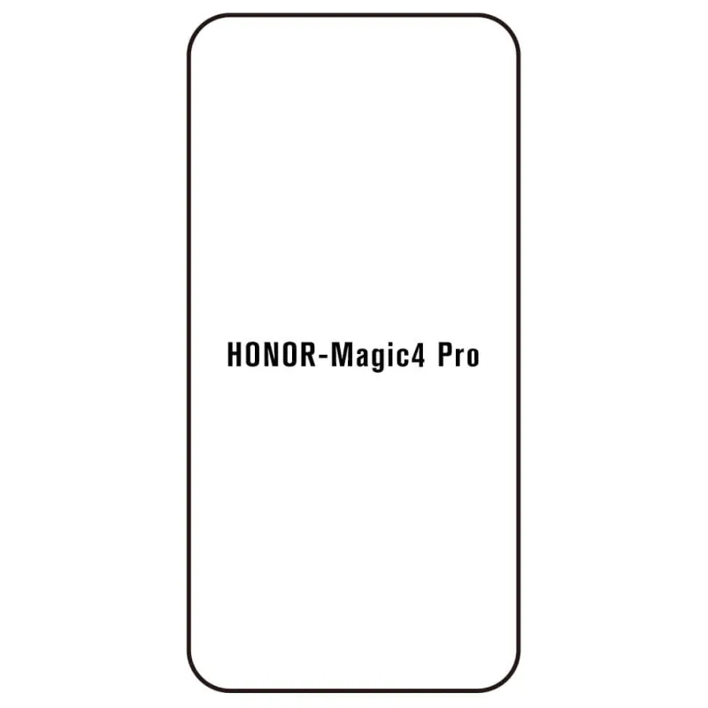 Sunshine Honor Magic4 Pro Predná Hydrogél ochranná fólia Strih: Predná 2, Typ fólie: Matná