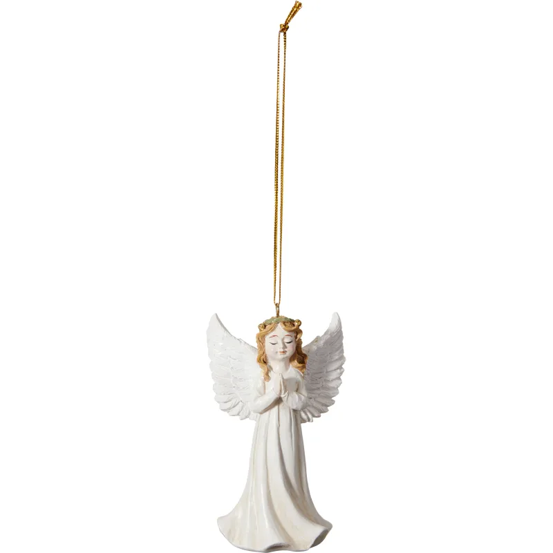 Dekorácia Anjel, 10 cm, mix dizajnov, 65x40x100 mm, 80g
