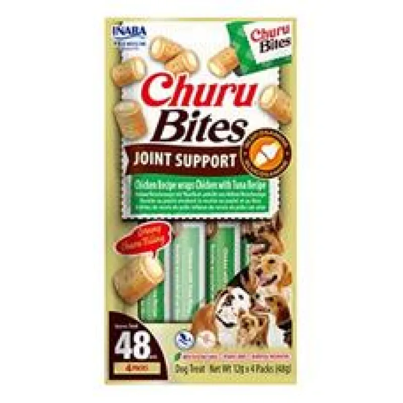 Churu Dog Bites Joint Supp.Chick.wraps Chick&Tuna 4x12g