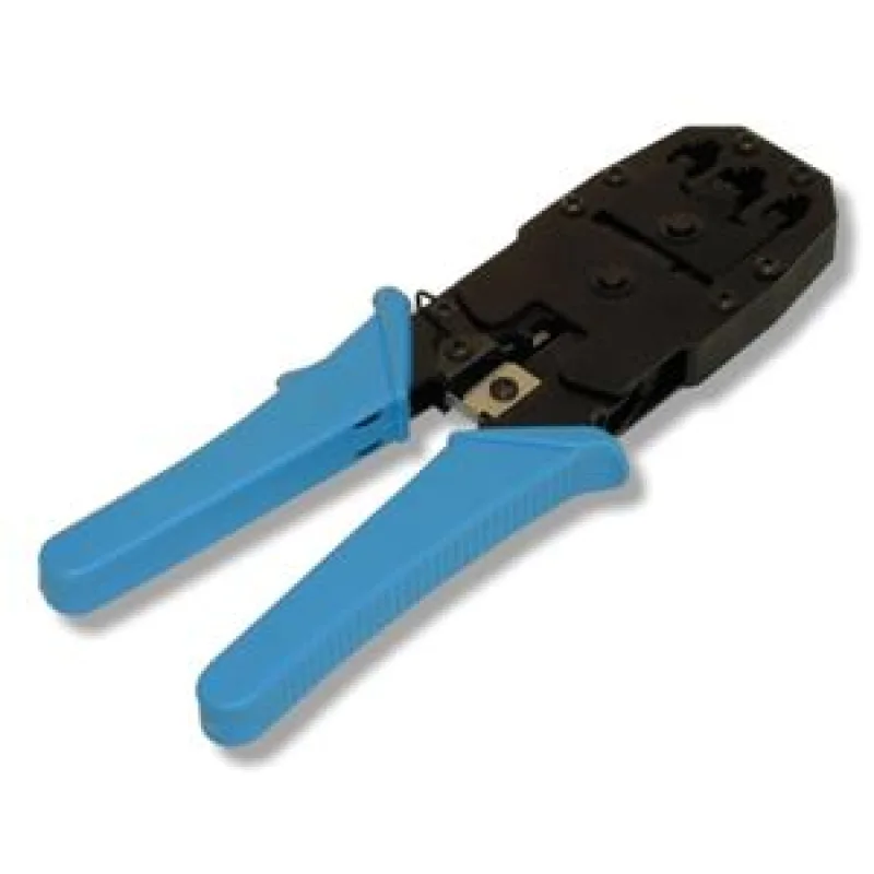 W-star Krimpovacie kliešte RJ45 UNI - priame RJ11/ 12/ 45, narážač …