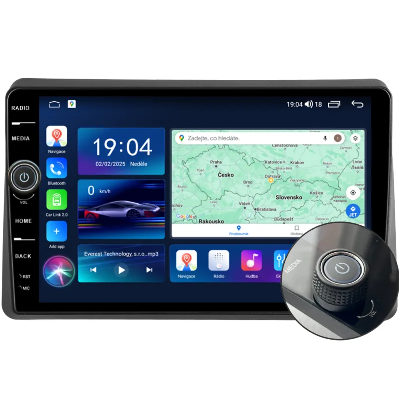 Everest 2DIN autorádio EVE208 Android, Renault Master III, Opel Movano B, Nissan NV400 EVE-UN06/A8134