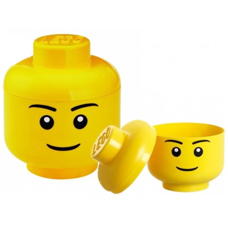 LEGO úložná hlava (veľkosť L) - chlapec