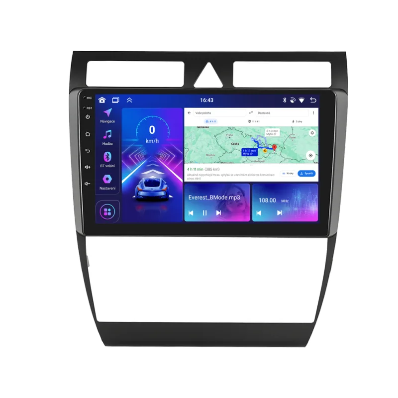 Bmode 2DIN autorádio BEV85 Android, Audi A6 A3453/A7078