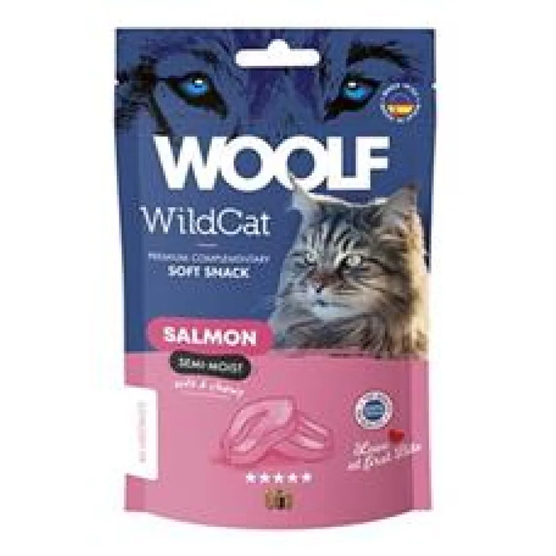 WOOLF WildCat Semi-Moist Snack Salmon 50g