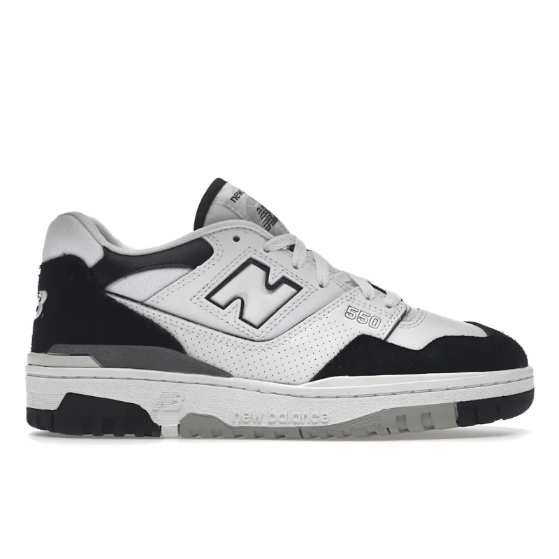 New Balance 550 White Black Rain Cloud - 44.5