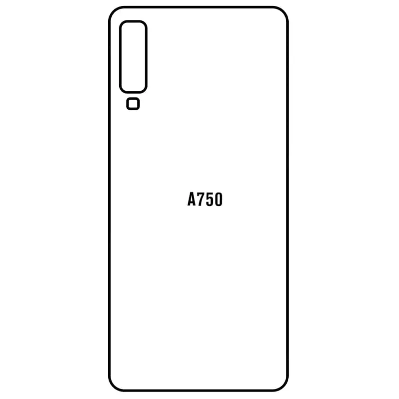 Sunshine Samsung A750 Zadná Hydrogél ochranná fólia Strih: Zadná časť 1, Typ fólie: Matná