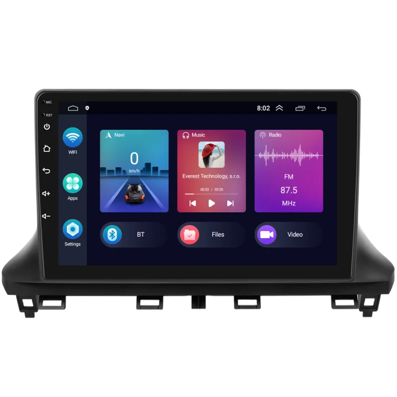 Podofo 2DIN autorádio PEV220 Android, Peugeot Expert III, Peugeot Partner III, Peugeot Traveller III, Citroën Jumpy III, Toyota Proace III, Opel Viva…