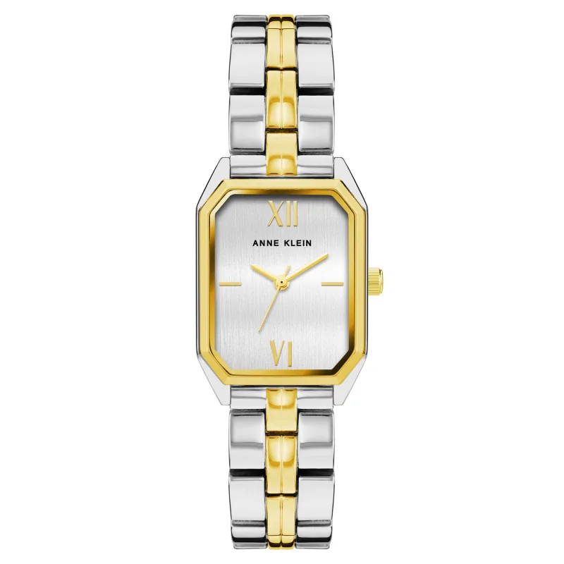 Anne Klein dámske štvorcové hodinky AK/3775SVTT