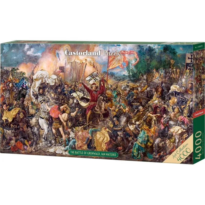 Panoramatické puzzle Castorland 4000 dielikov Bitka pri Grunwalde