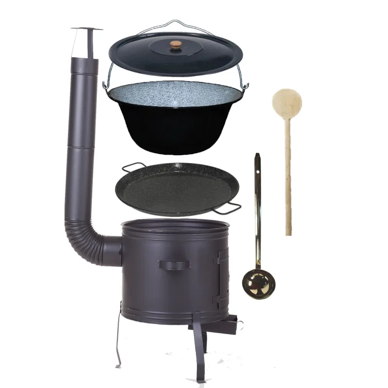 Kotlíková súprava 13L + paella panvica