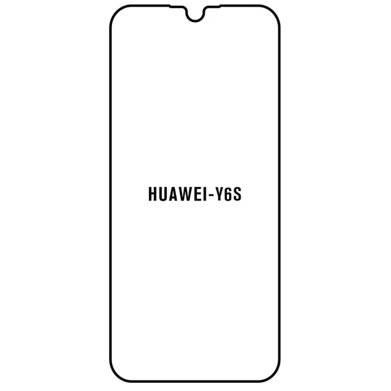 Sunshine Huawei Y6S 2019 Predná Hydrogél ochranná fólia Strih: Predná 1, Typ fólie: Číra