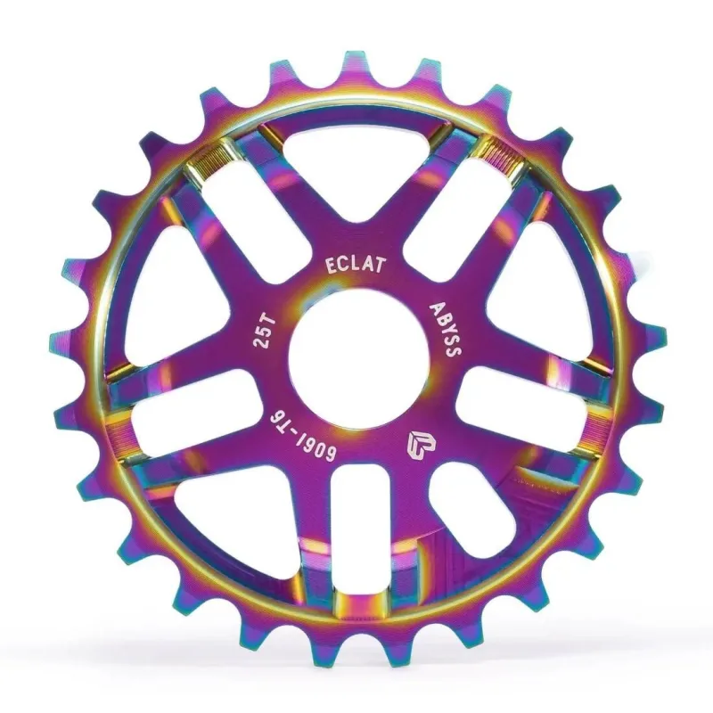 Eclat Abyss BMX Prevodníky (Satin Oilslick|25T)