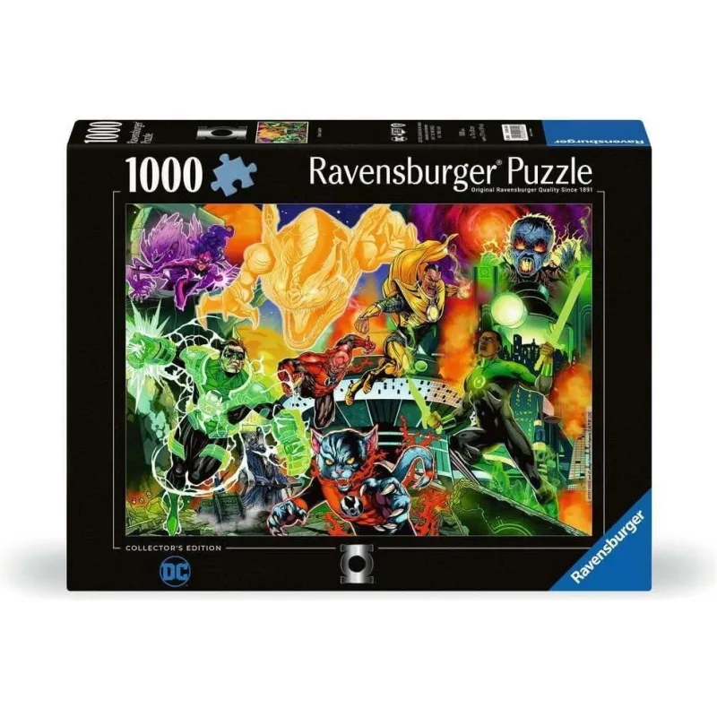 Puzzle Ravensburger 1000 dielikov DC Collector's Edition - Green Lantern