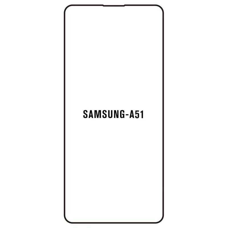Sunshine Samsung A51 5G Predná Hydrogél ochranná fólia Strih: Predná 2, Typ fólie: Proti modrému svetlu