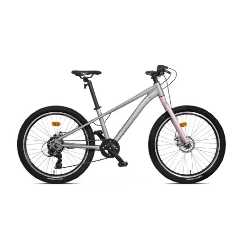 Mayo Dětské jízdní kolo 24" EGO FIT D, 7spd 2026 stříbrno-růžové