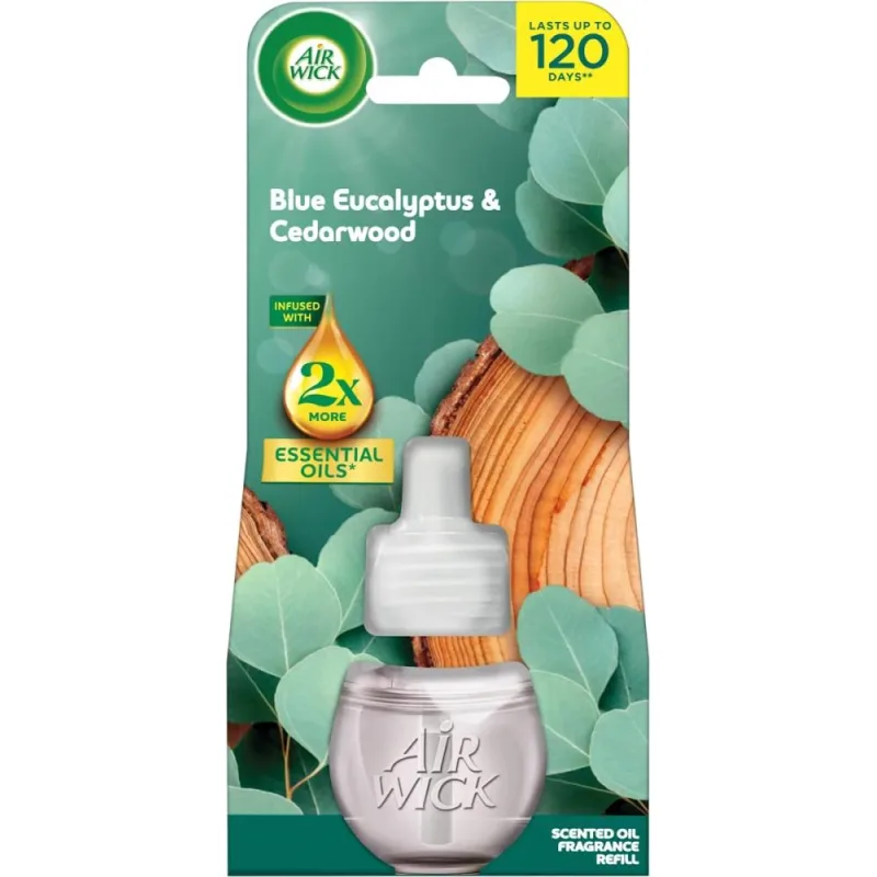 Air Wick Electric náplň 19ml Eukalyptus a cédrové drevo
