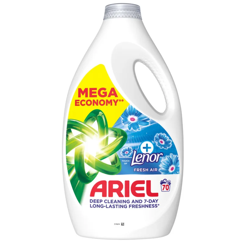 Ariel Plus gél Fresh Air 3,15L 70PD