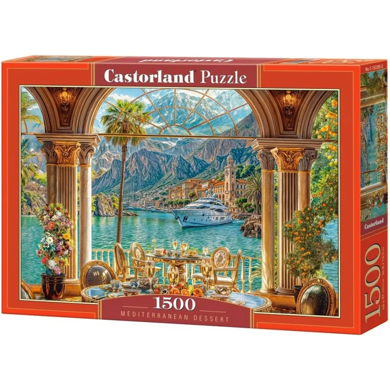 Castorland Puzzle Stredomorský dezert 1500 dielikov