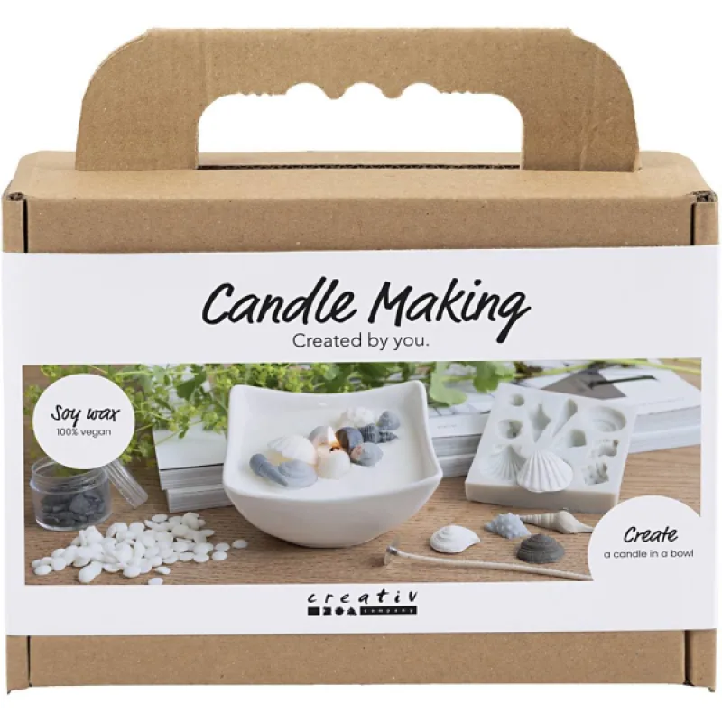 Creativ Company Kreatívna sada výroba sviečky Seashells