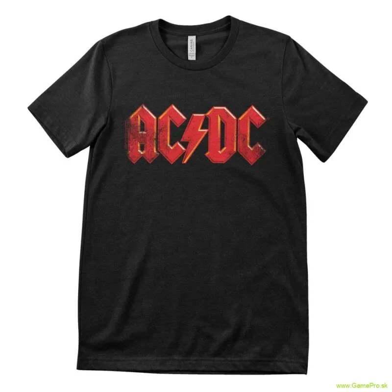 AC/DC Distressed Logo (tričko)