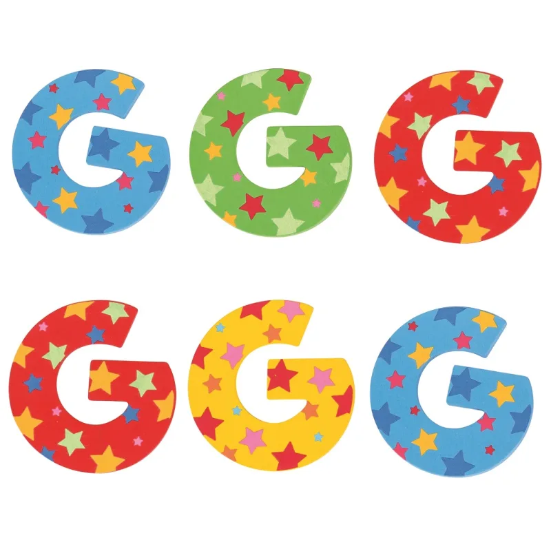 Bigjigs Toys Bigjigs Toys Hviezdičkové písmenko G