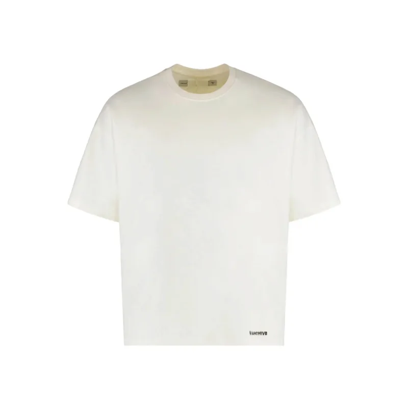 B1 Archive Cotton Crew-Neck T-Shirt B1archive Heavy boxy oversized - XL