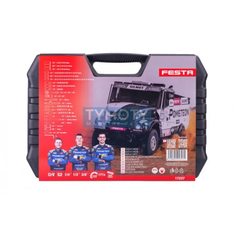 Gola sada CrV 171 ks 1/4"-1/2"-3/8" EDÍCIA DAKAR, FESTA 17237
