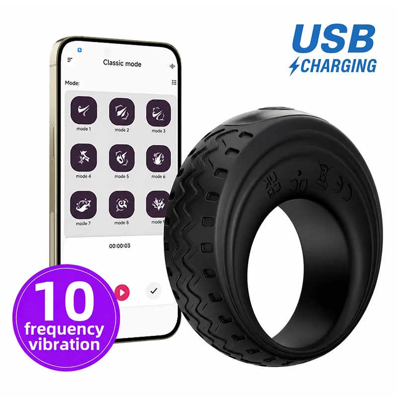 Boss Series App Controlled Vibrating Cock Ring