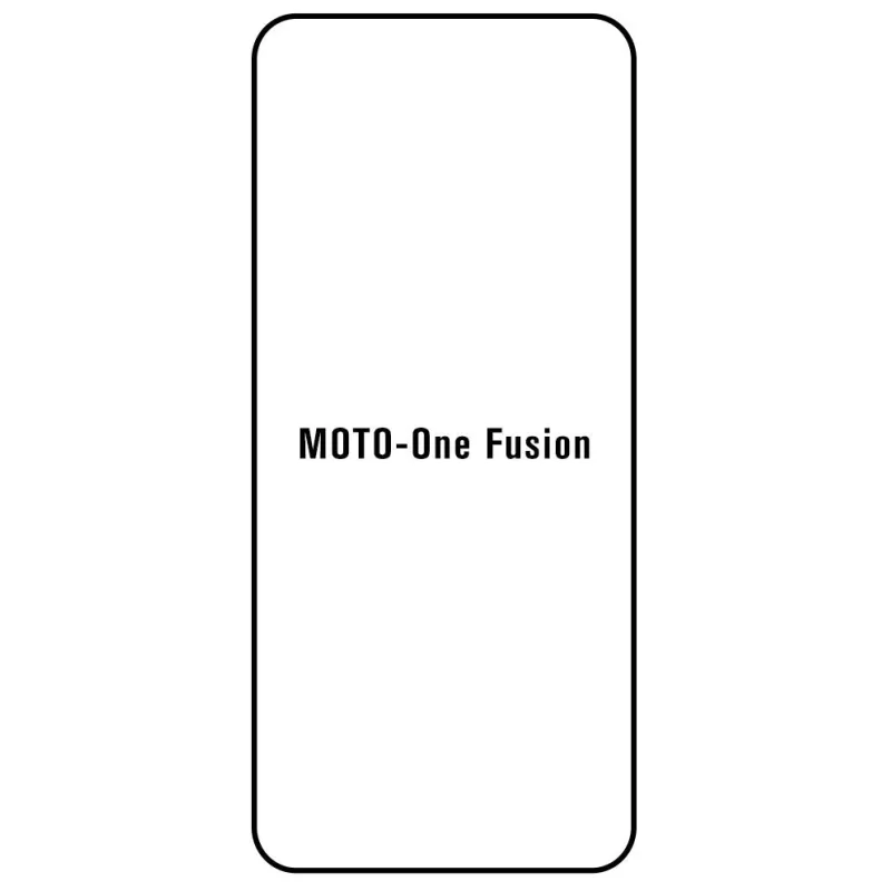 Sunshine Motorola One Fusion Predná Hydrogél ochranná fólia Strih: Predná 2, Typ fólie: Číra