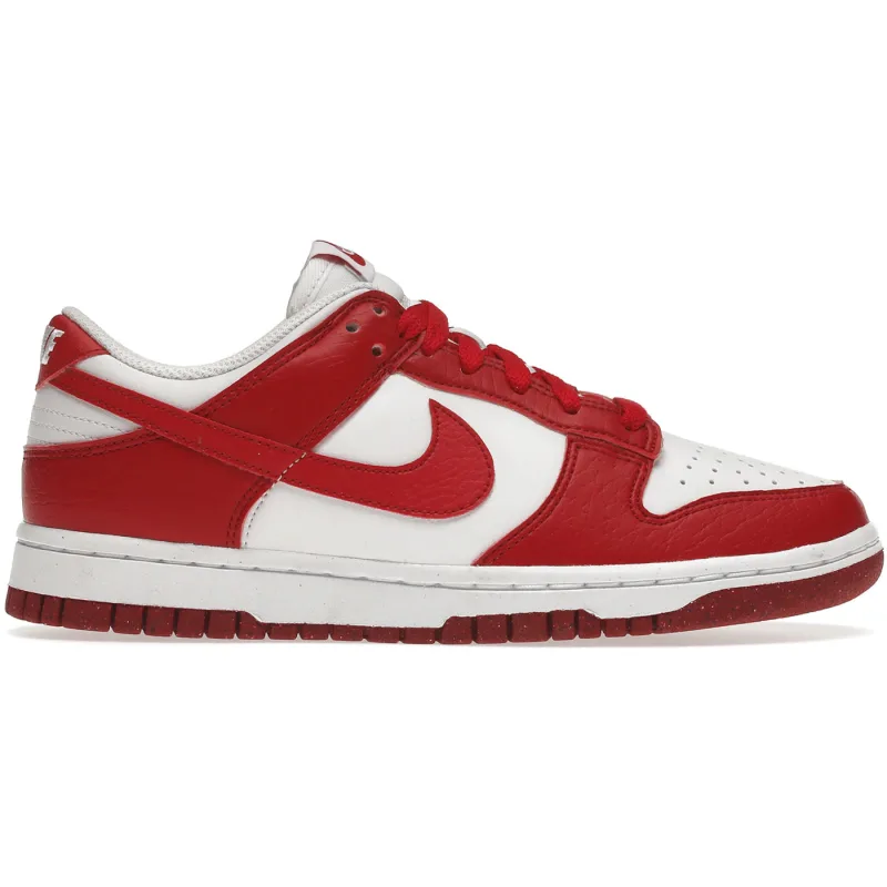 Nike Dunk Low Next Nature White Gym Red Womens - 40