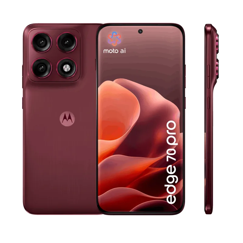 Mobil Motorola Edge 70 Pro 8GB/256GB PANTONE Zinfandel - červený…