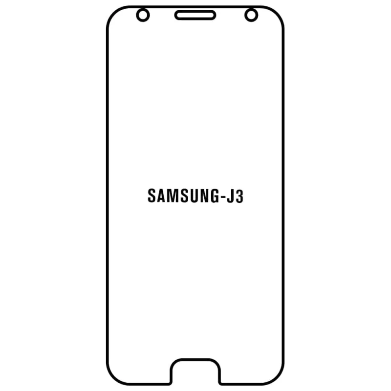 Sunshine Samsung J3 2017(J330) Predná Hydrogél ochranná fólia Strih: Kompatibilná s krytom, Typ fólie: Matná